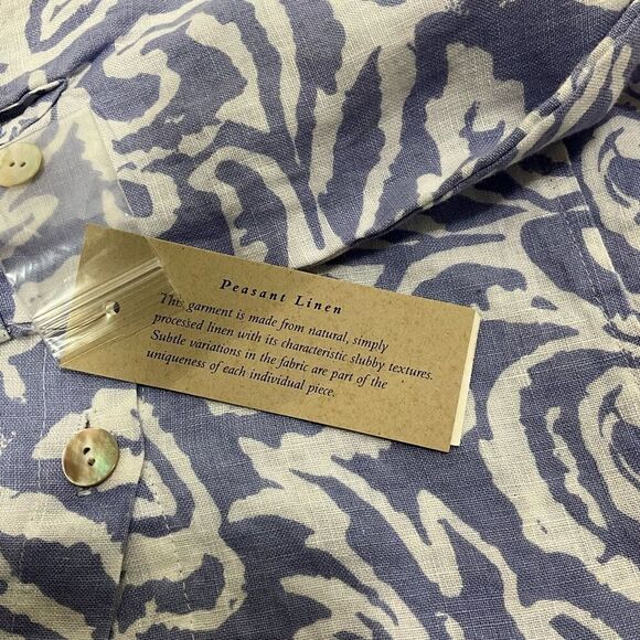 WILLOW 100% Linen Blouse - Picture 7 of 7